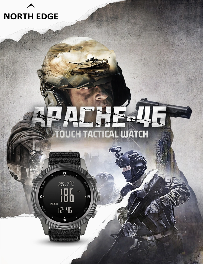 North Edge Watches Series Smart Watch, Outdoor Watch, Gift Watches, GPS Watch, Wrist Watches, Dive Watch, Water Proof Watch, Bluetooth Call Watch 31