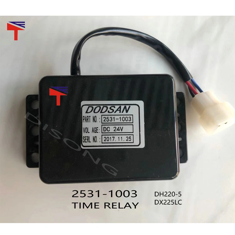 24V Excavator Parts Time Relay 2531-1003