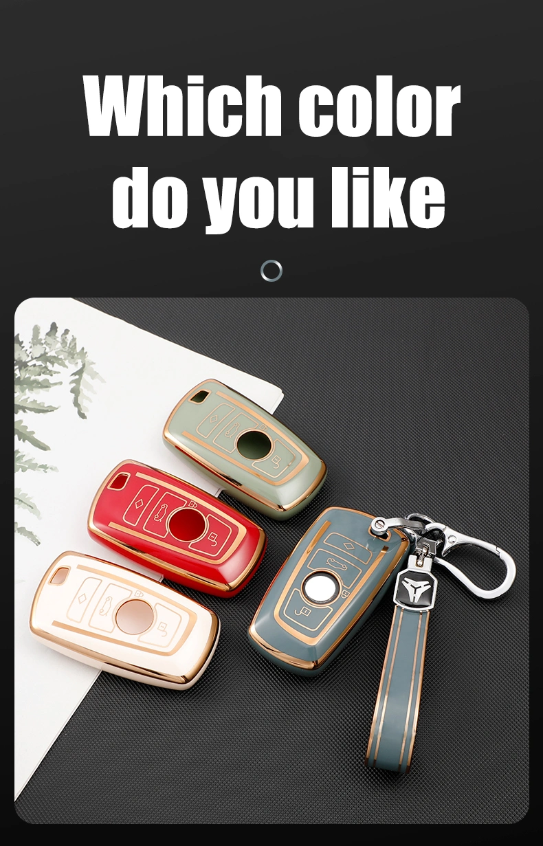 Newdesign TPU Car Key Case for BMW 3 5 7 Series