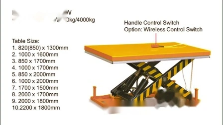 Three Scissor Lift Table (HL-T SERIES)