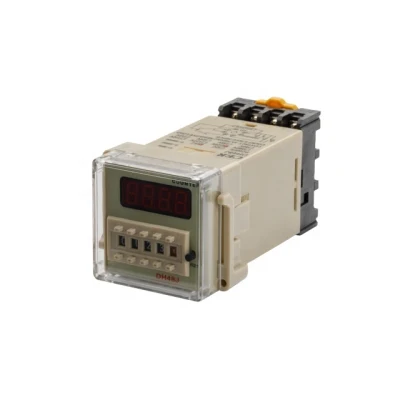 Dh48j AC12V-380V 50Hz Electricity Digital Time Counter Relay